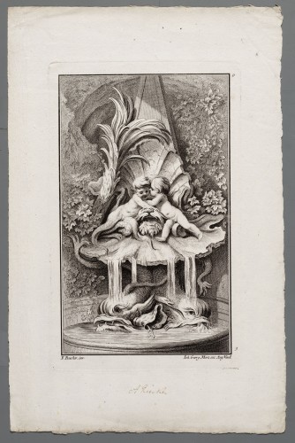 Ornamentprent. Receuil de Fontaines (kopie).